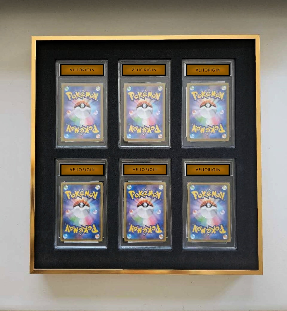 1 - 9 Slot Card Display Frame – Classic Series